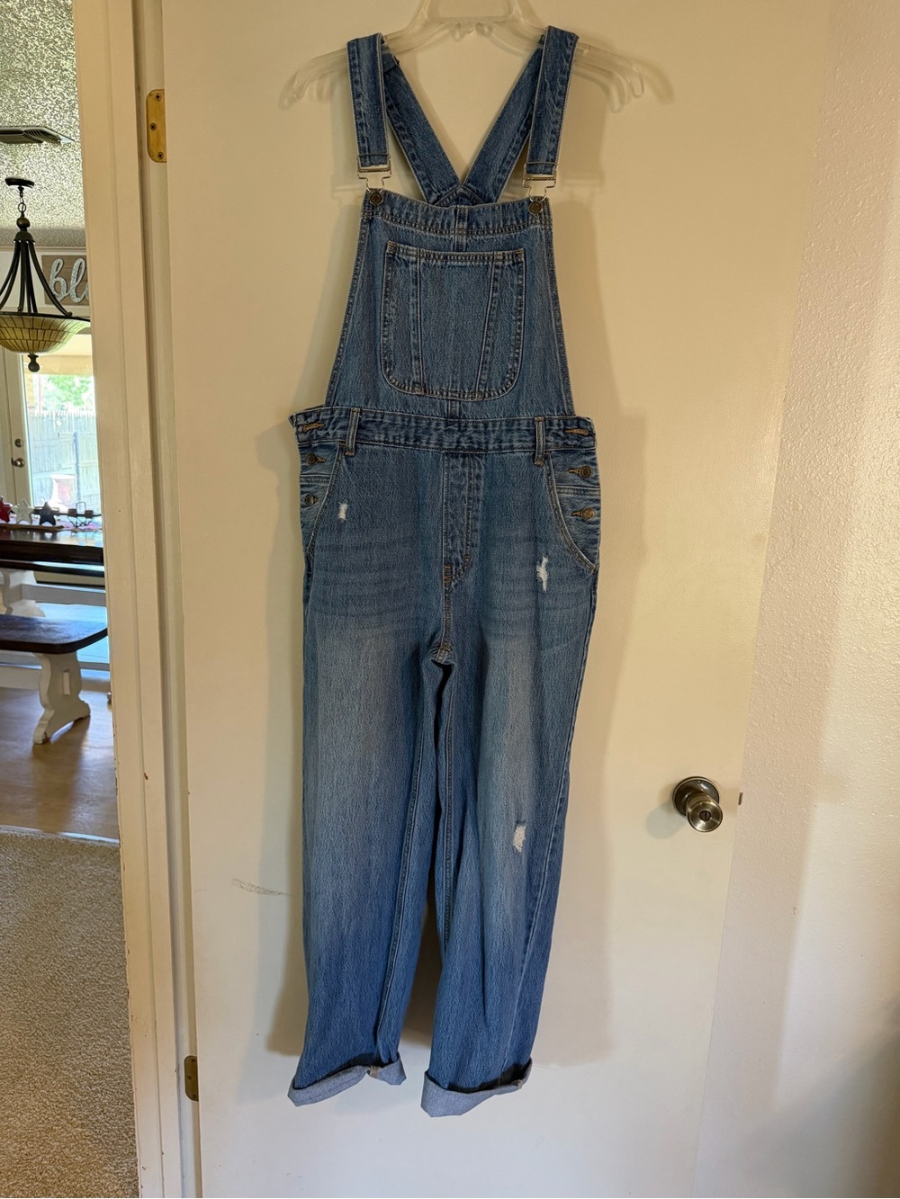 Cello Light Blue Denim Women's Overalls
